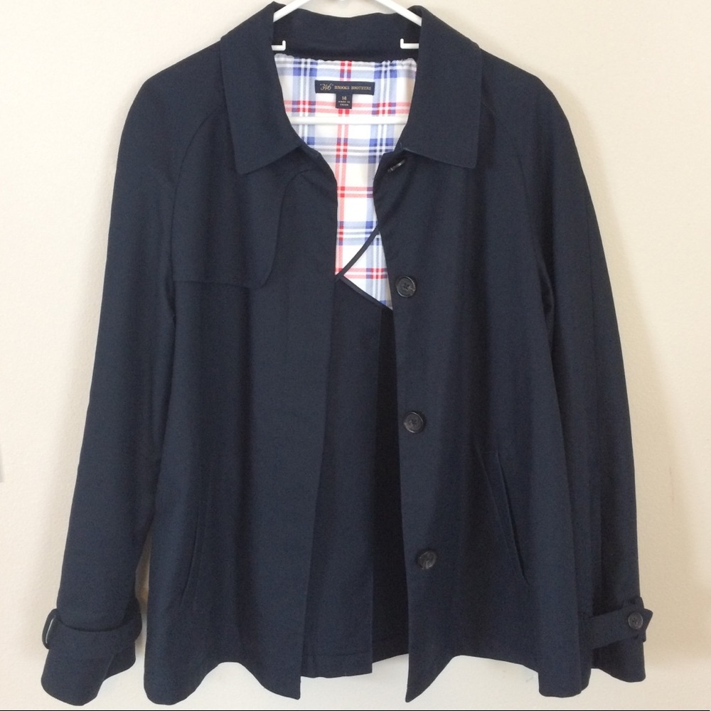 Brooks Brothers Navy Button Jacket